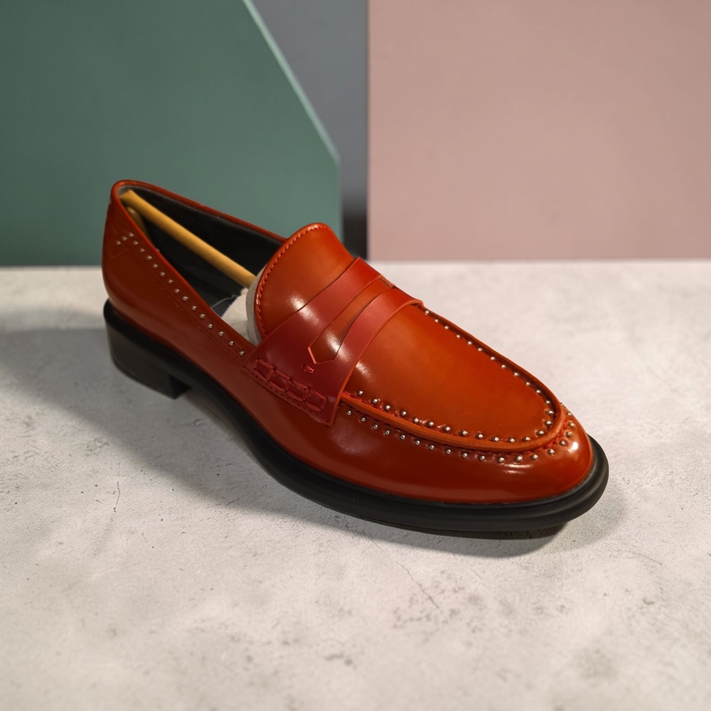 Classic Red Loafers
